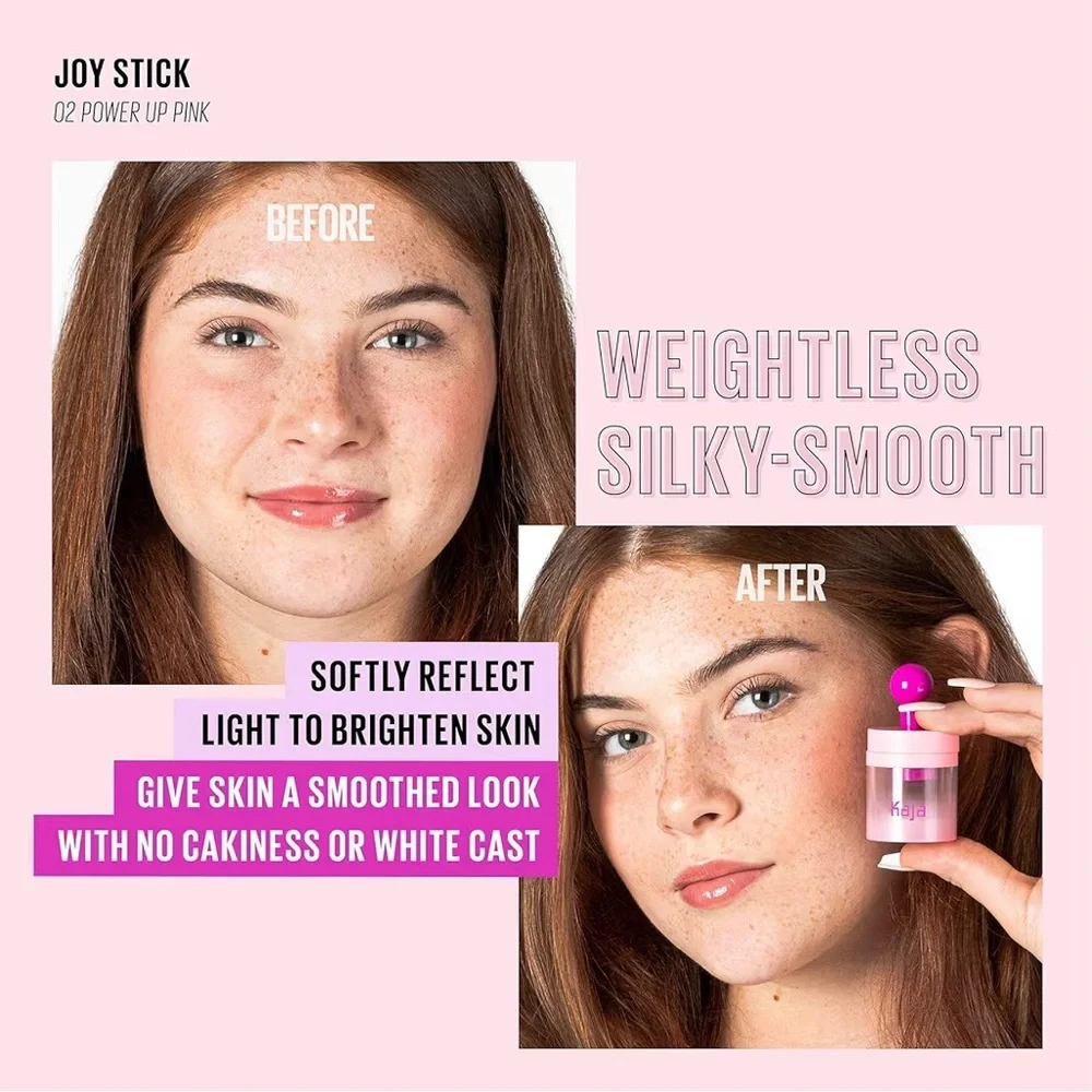 Kaja Joystick Brightening Under Eye Setting Powder in Power-Up Pink